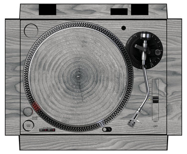 Pioneer DJ PLX 500 Skin Wood Grey